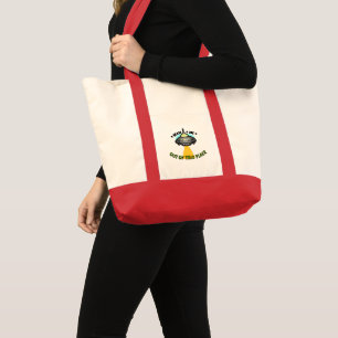 Tote Bag Impulsion de faisceau de vaisseau extraterrestre