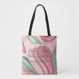 Tote bag in stylish abstract graphic tasche