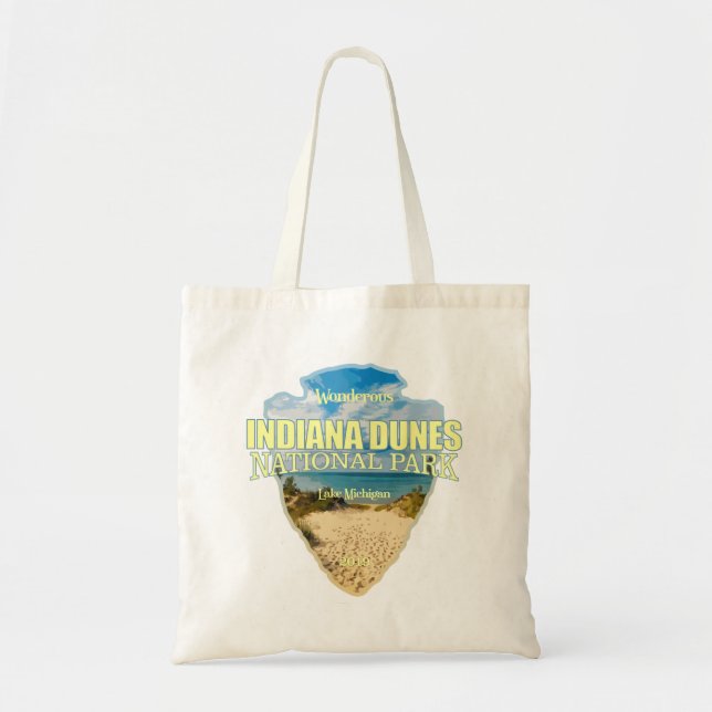 Tote Bag Indiana Dunes NP (pointe de flèche) (Devant)