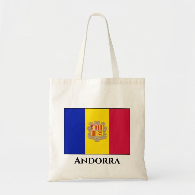 Tote Bag Indicateur Andorre (Devant)