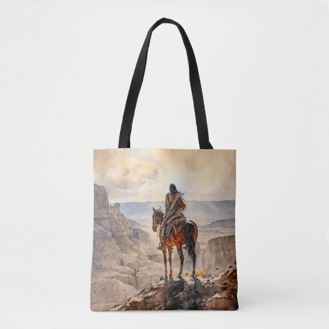 Tote Bag Indien américain (Devant)