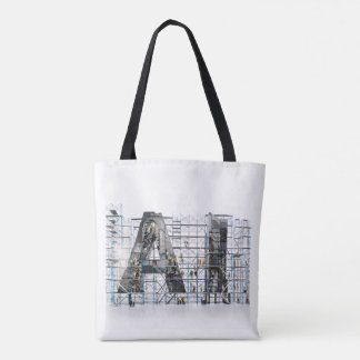 Tote Bag Industrial Letterform – AI