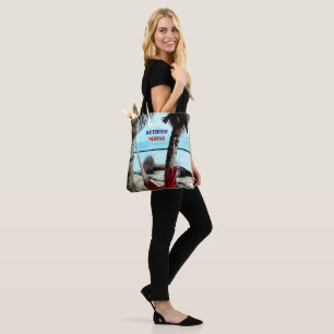 Tote Bag Infirmière à la retraite, hamac sur la plage