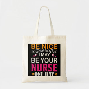Tote Bag Infirmière amusante dit future Infirmière inscrite
