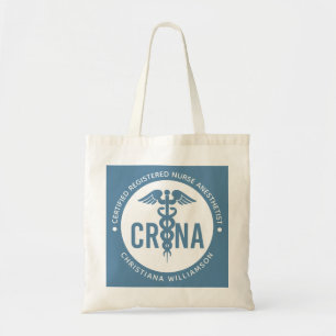 Tote Bag Infirmière anesthésiste certifiée CRNA personnalis