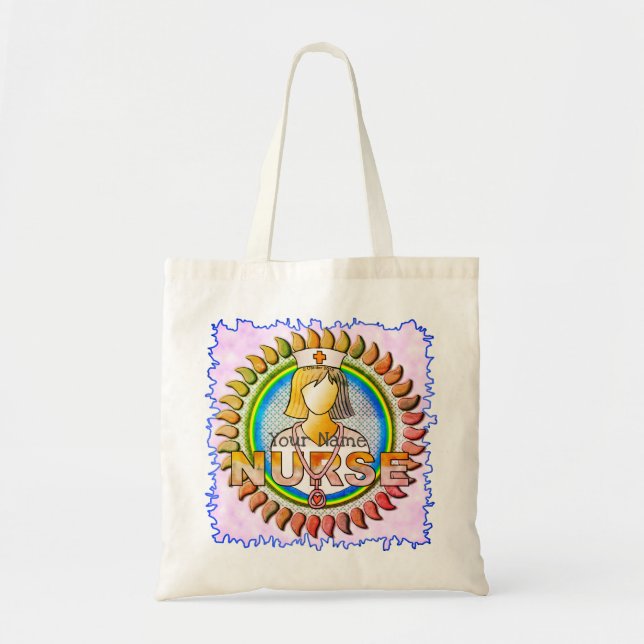Tote Bag infirmière cool (Devant)