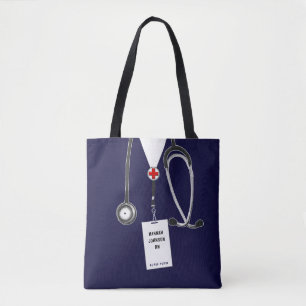Tote Bag Infirmière créative