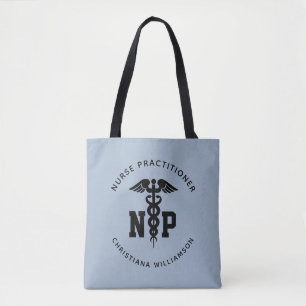 Tote Bag Infirmière de NP personnalisée Praticien Diplôme C