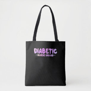 Tote Bag Infirmière diabétique Squad Drôle Insuline Insulin