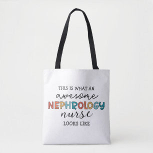 Tote Bag Infirmière en néphrologie drôle Appréciation stupé