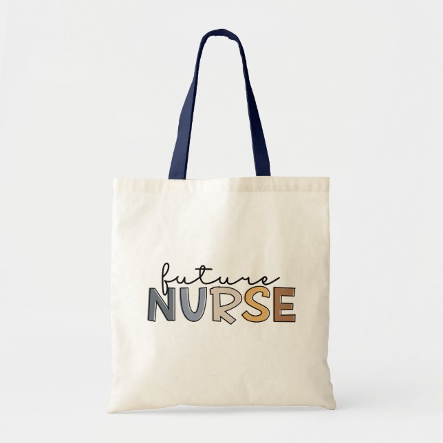 Tote Bag Infirmière future | Cadeau étudiant de l'école de  (Devant)