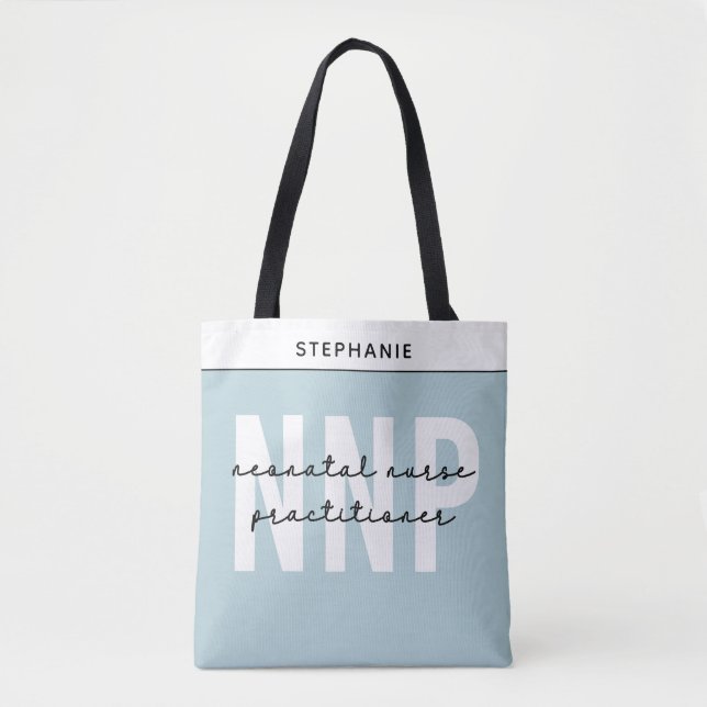Tote Bag Infirmière néonatale NNP personnalisée (Devant)