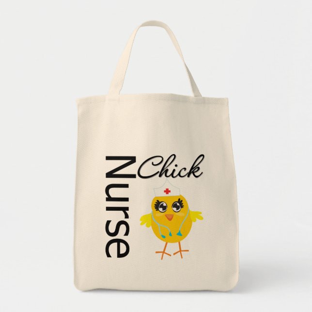 Tote Bag infirmière poussette (Devant)
