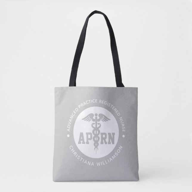 Tote Bag Infirmière professionnelle avancée de l'APRN (Devant)