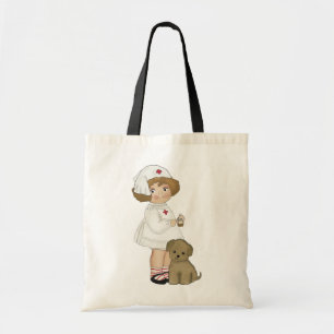 Tote Bag Infirmière vintage avec le T-shirts et les cadeaux
