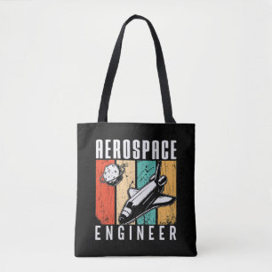 Tote Bag Ingénieur aérospatial Rocket Space Engineering Ret