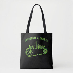 Tote Bag Ingénieur De l'environnement Ingénieur Ingénier