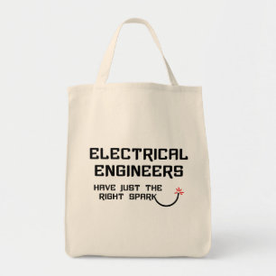 Tote Bag Ingénieur électricien bonne étincelle