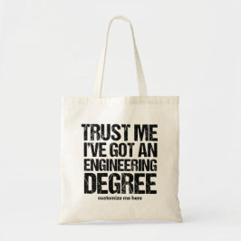 Tote Bag Ingénieur sur mesure