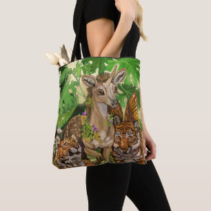 Tote Bag 'Innocence de la nouvelle' licorne