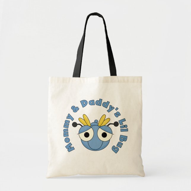 Tote Bag Insecte de Lil de maman et de papa (Devant)