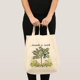 Tote Bag Inséparable Swirl Tree Mariage Date Lune de miel F