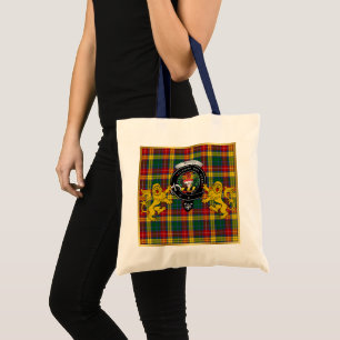 Tote Bag Insigne de clan de Buchanan Tartan Fourre-tout