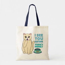 Tote Bag Inspecteur alimentaire Cat |