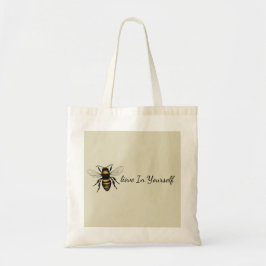 Tote Bag Inspiration Cute Bee Pun