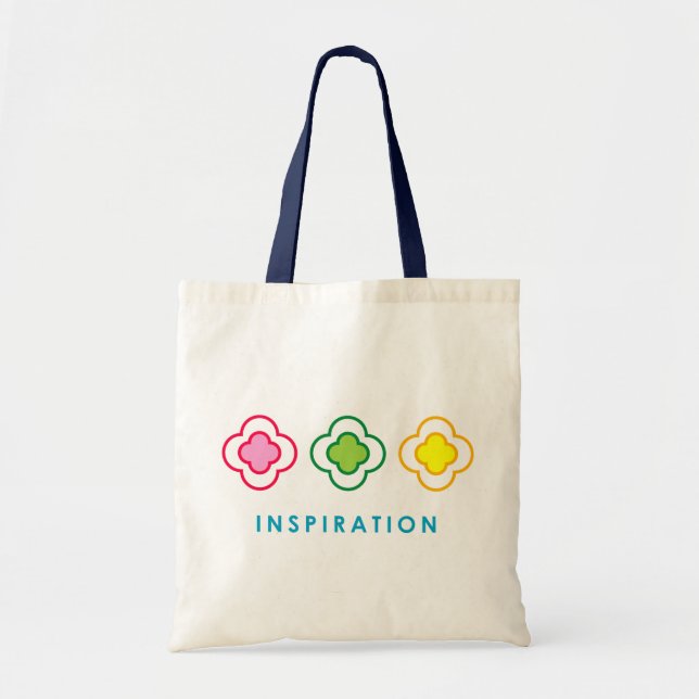 Tote Bag Inspiration (fleurs) (Devant)