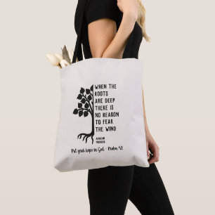 Tote Bag Inspirationnel LORSQUE LES RACINES SONT PROFONDES