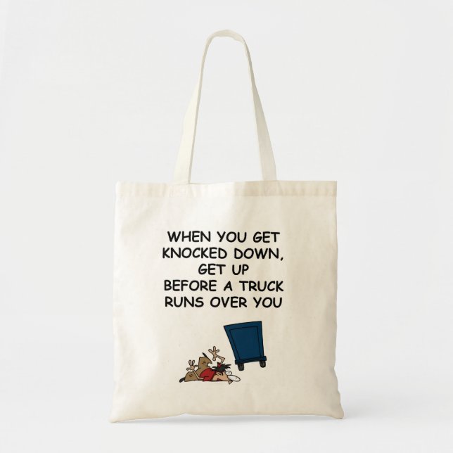 Tote Bag Inspiré et amusant (Devant)
