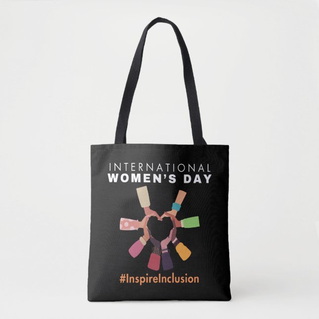 Tote Bag Inspirer l'inclusion Journée internationale de la  (Devant)
