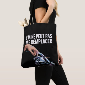 Tote Bag Intelligence artificielle et humains