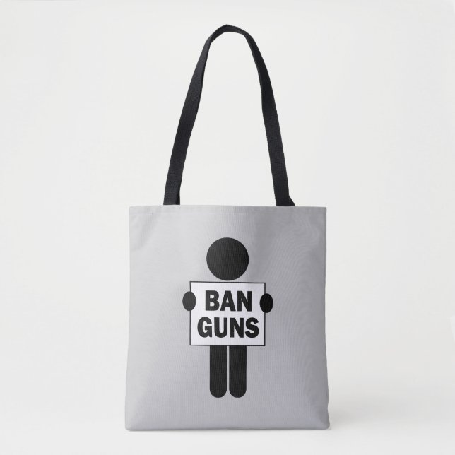 Tote Bag Interdire les armes (Devant)