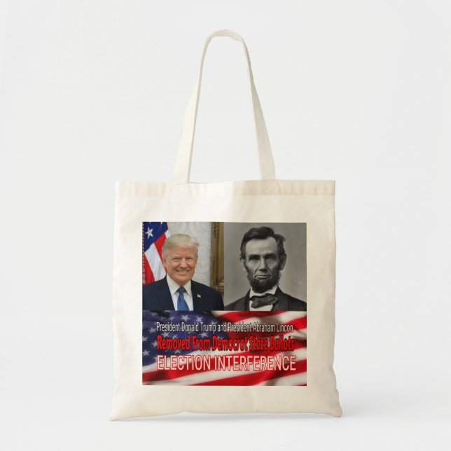 Tote Bag Interférence électorale (Devant)