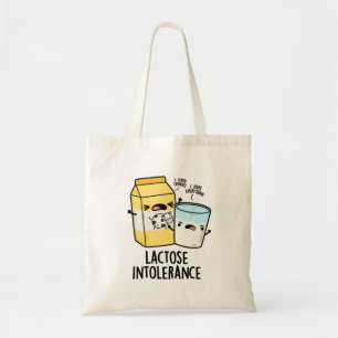 Tote Bag Intolérance au lactose Funny Milk Pun