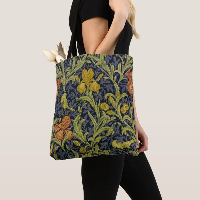 Tote Bag Iris Motif (par William Morris) (De près)
