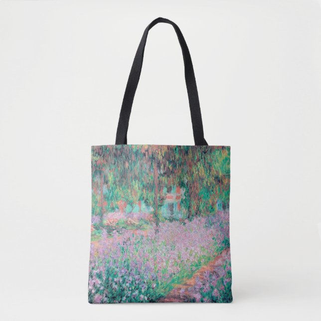 Tote Bag Irises dans le jardin de Monet (Devant)