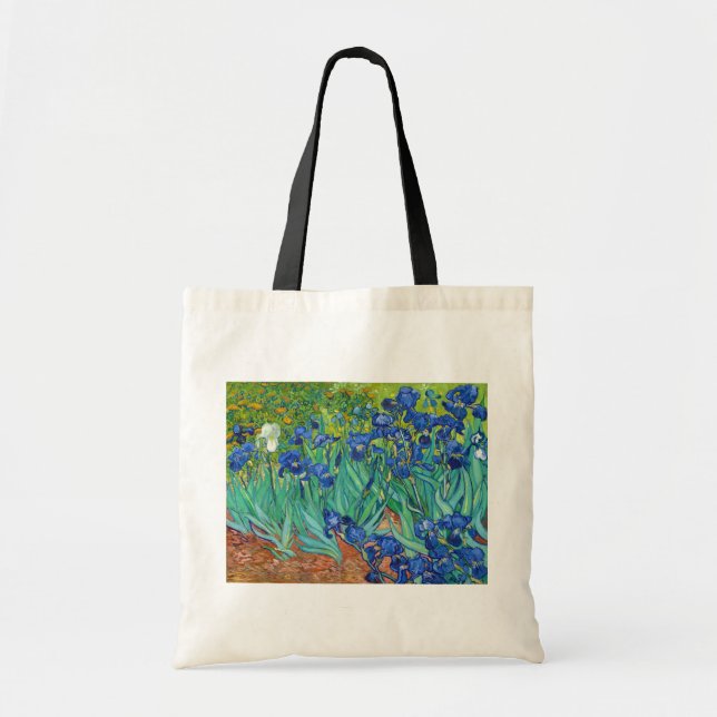 Tote Bag Irises, Vincent van Gogh (Devant)