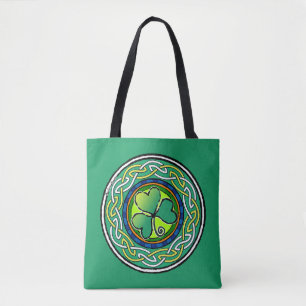 Tote Bag Irish shamrock