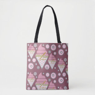 Tote Bag Irrésistible Crème de glace Fourre-tout par Adiela