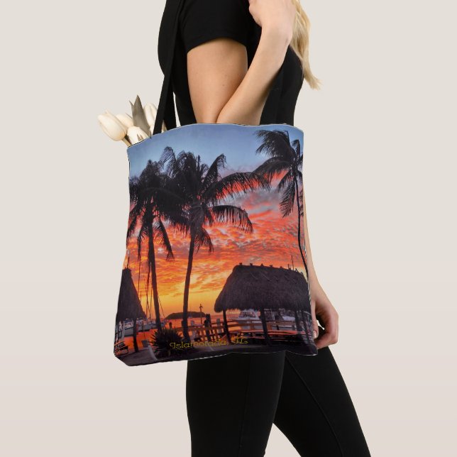 Tote Bag Islamorada, coucher de soleil de Floride (De près)