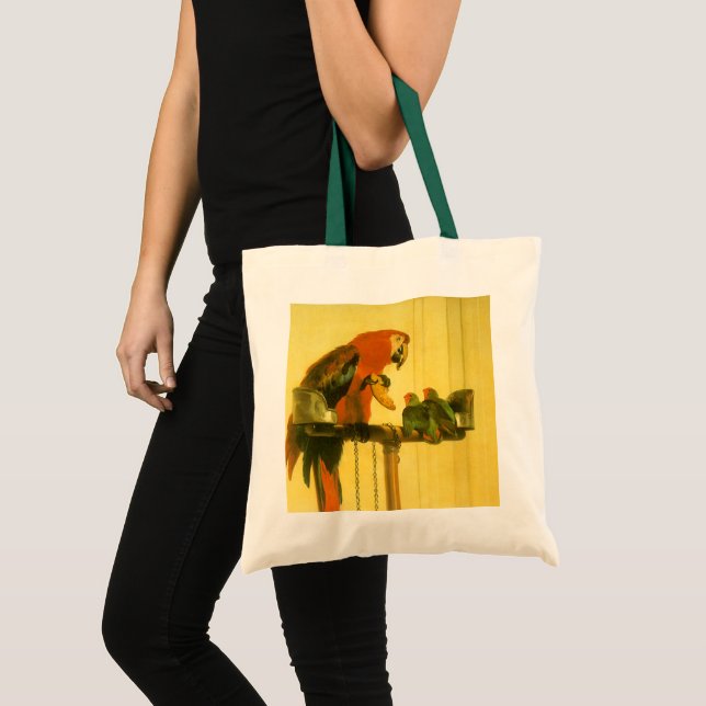 Tote Bag Islay, Tilco, un Macaw et des Inséparables de Land (Devant (produit))