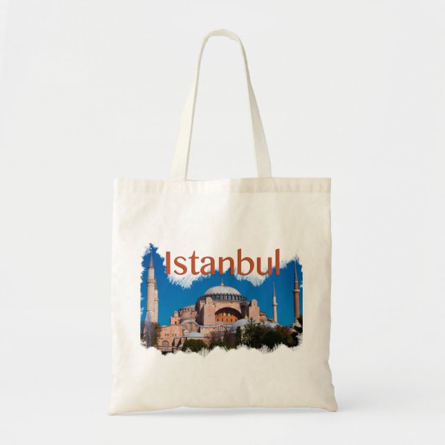 Tote Bag Istanbul : Sainte Sophie (Devant)