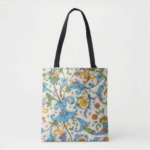 Tote Bag Italien Florentine Plats Motif
