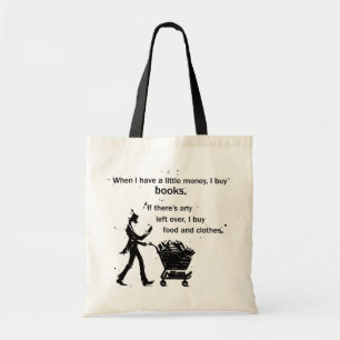 Tote Bag J'achète des livres