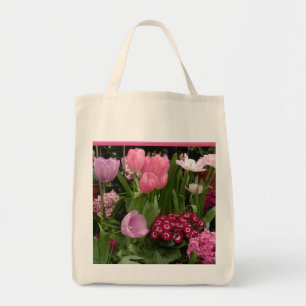 Tote Bag Jacinthes de marguerites de tulipes