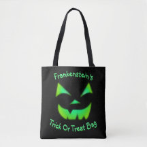 Jack-O-Lanterne vert brillant personnalisable