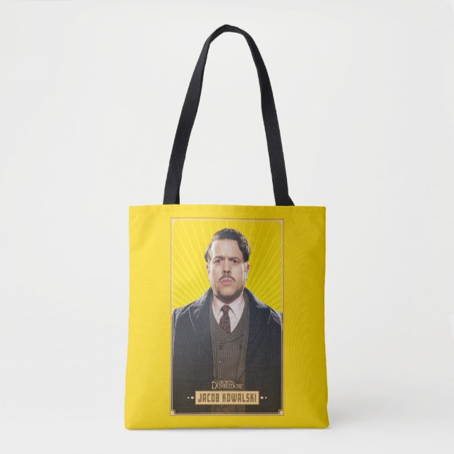Tote Bag Jacob Kowalski Character Graphic (Devant)